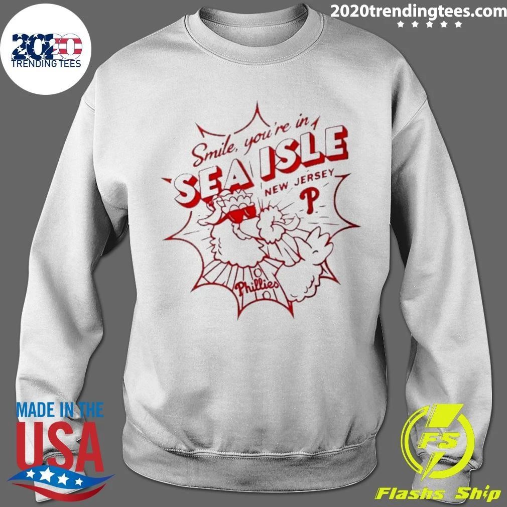 Philadelphia Phillies Smile You’re In Sea Isle New Jersey Shirt