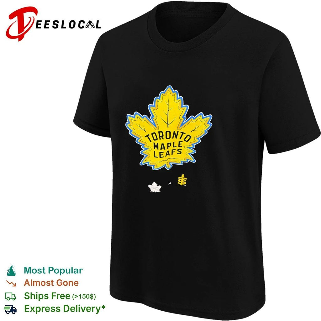 Toronto Maple Leafs Logo NHL Hockey T-shirt