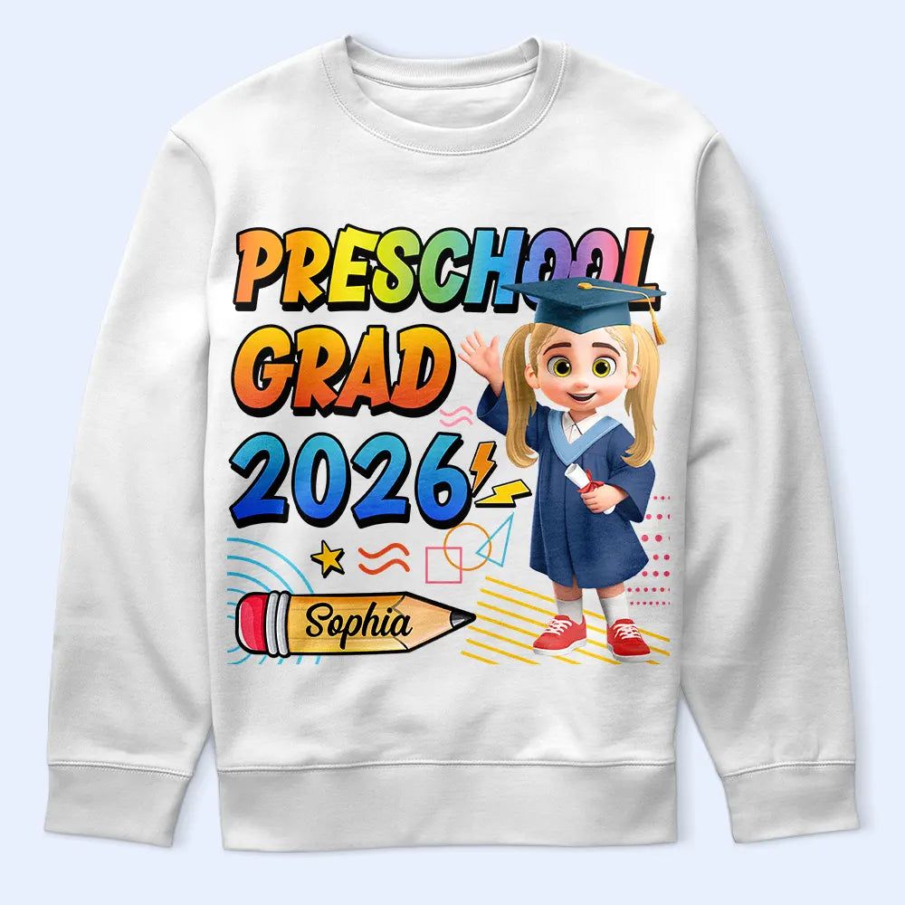 Preschool Kindergarten Graduation - Personalized T Shirt