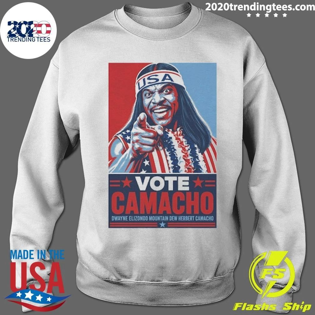Vote Camacho Dwayne Elizondo Mountain Dew Herbert Camacho Shirt