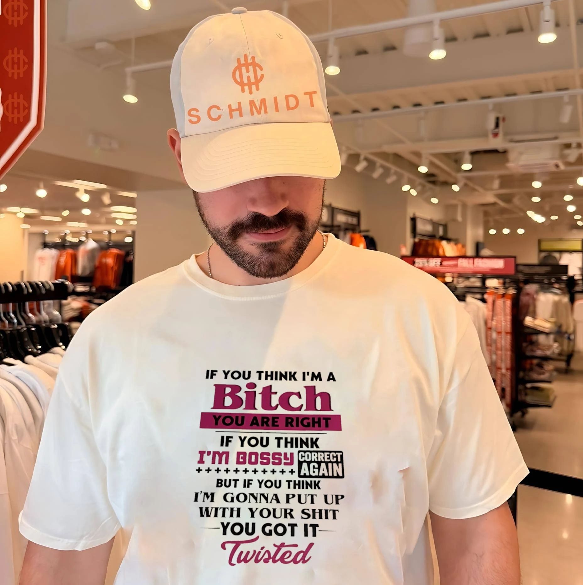 If you think I’m a bitch if you think I’m bossy correct again but if you think I’m gonna put up with your shit you got it twisted shirt
