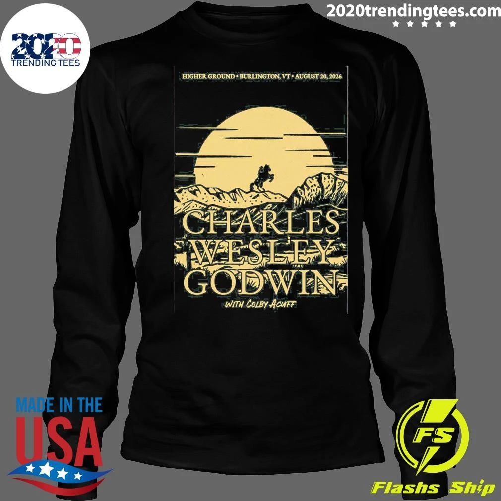 Charles Wesley Godwin August 20 2026 South Burlington VT Shirt