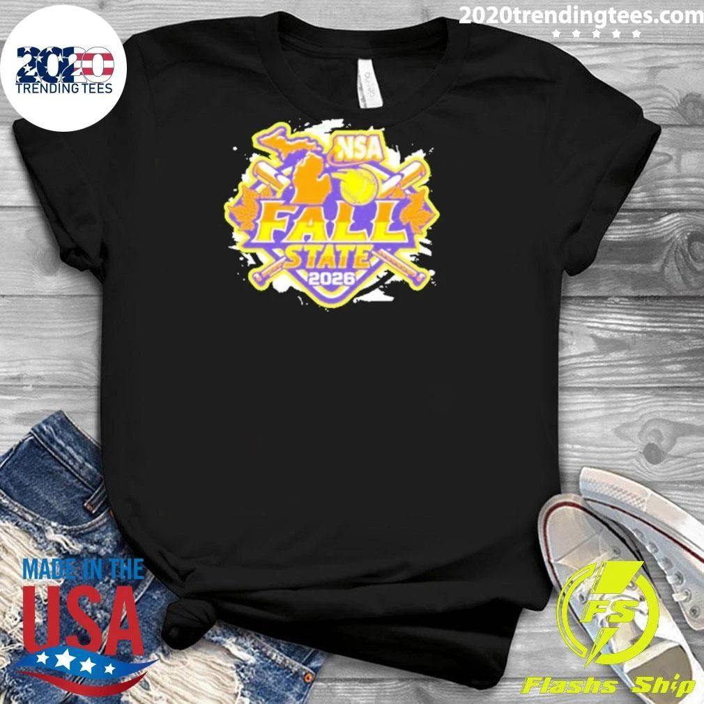 2026 Nsa Michigan Fall State Fastpitch Tournament Shirt