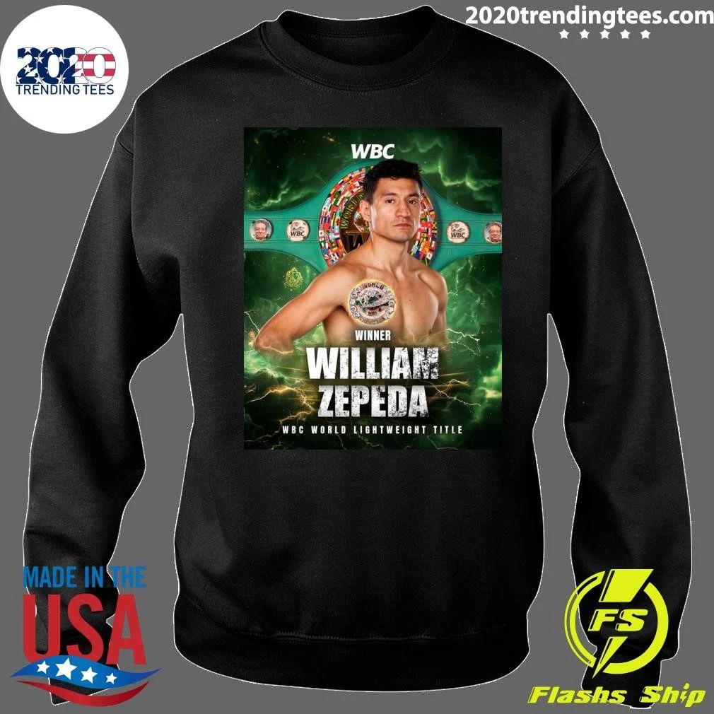 The New WBC Lightweight Champion Of The World William Zepeda Shirt