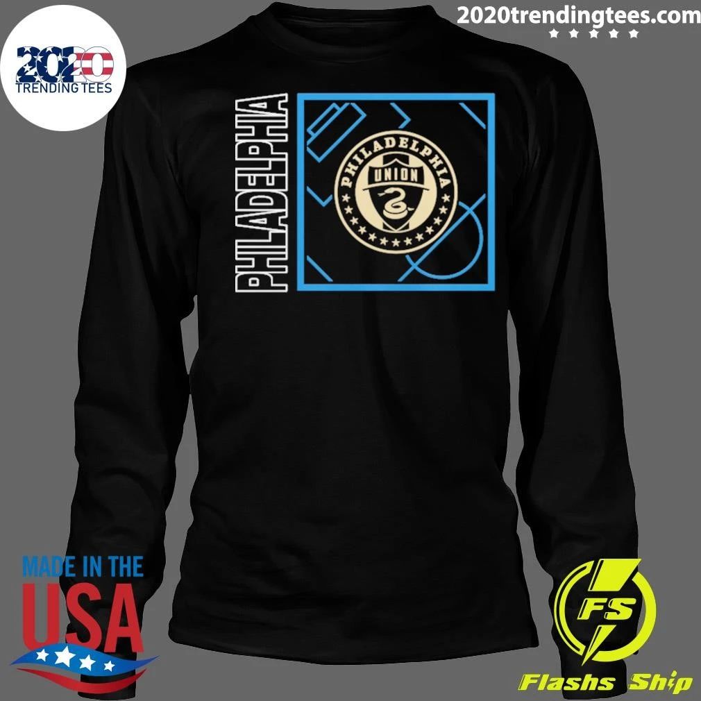 Philadelphia Union Black Big & Tall Home Field Pop Personalized Shirt