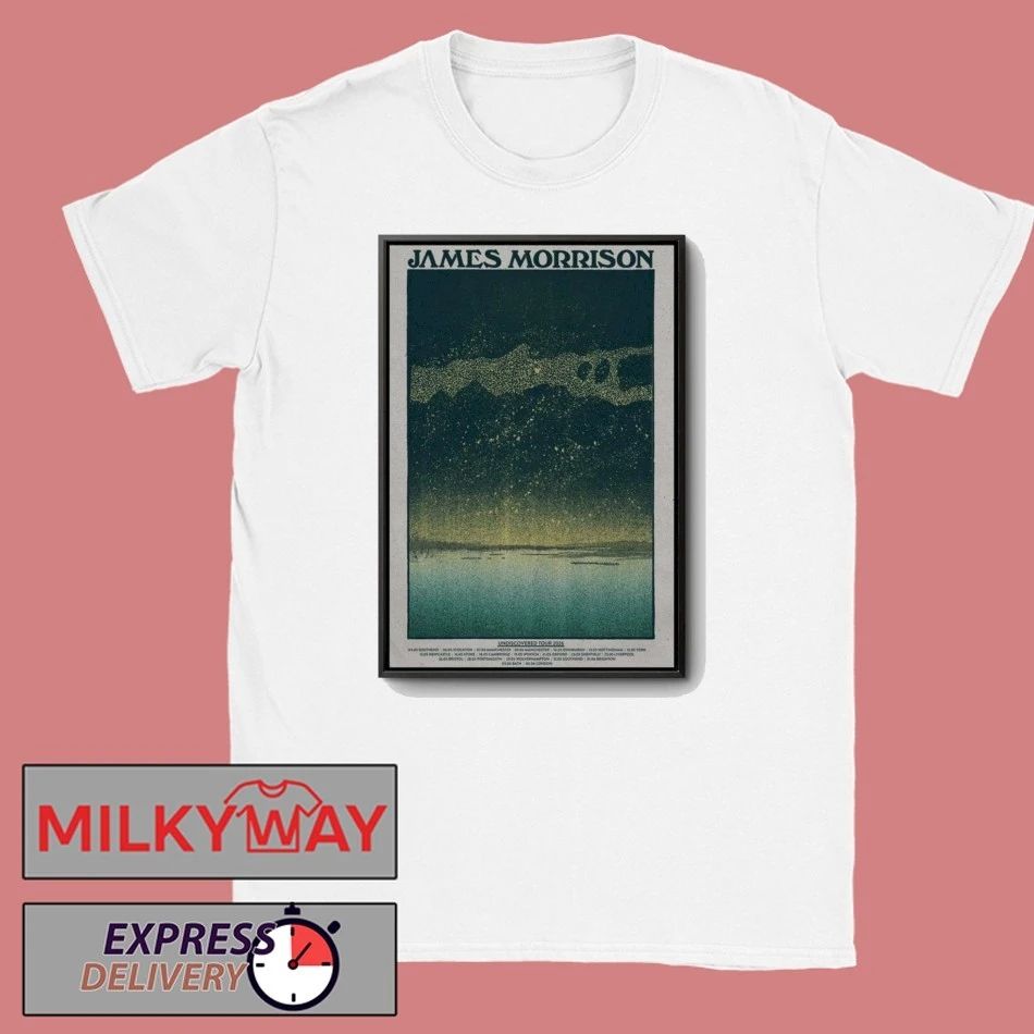 LIMITED James Morrison June 1 2026 Brighton Dome, Brighton SHOW Poster shirt