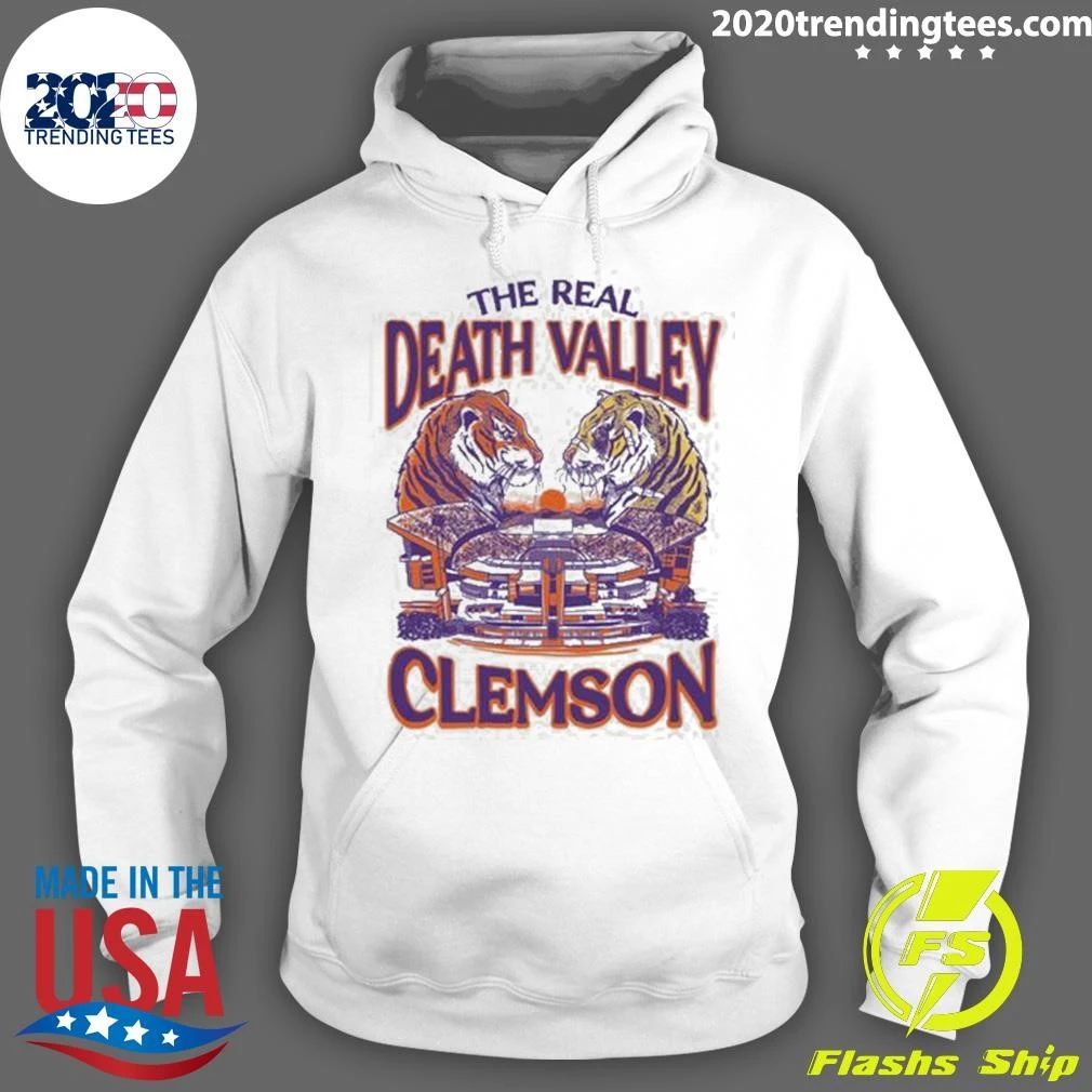 Tigers The Real Death Valley Clemson Shirt