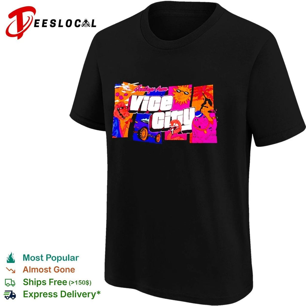 Lucia Greetings from Vice City GTA 6 Grand Theft Auto T-shirt