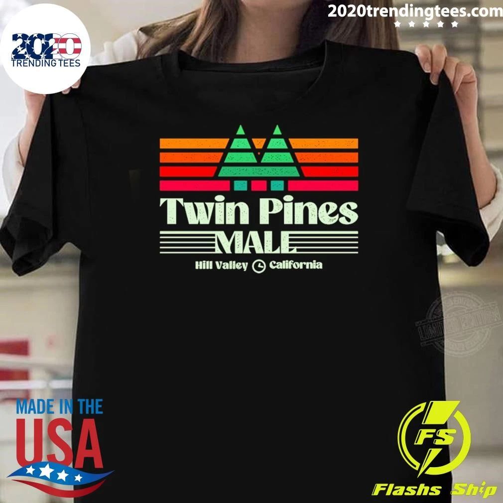 Twin Pines Male Hill Valley California Shirt