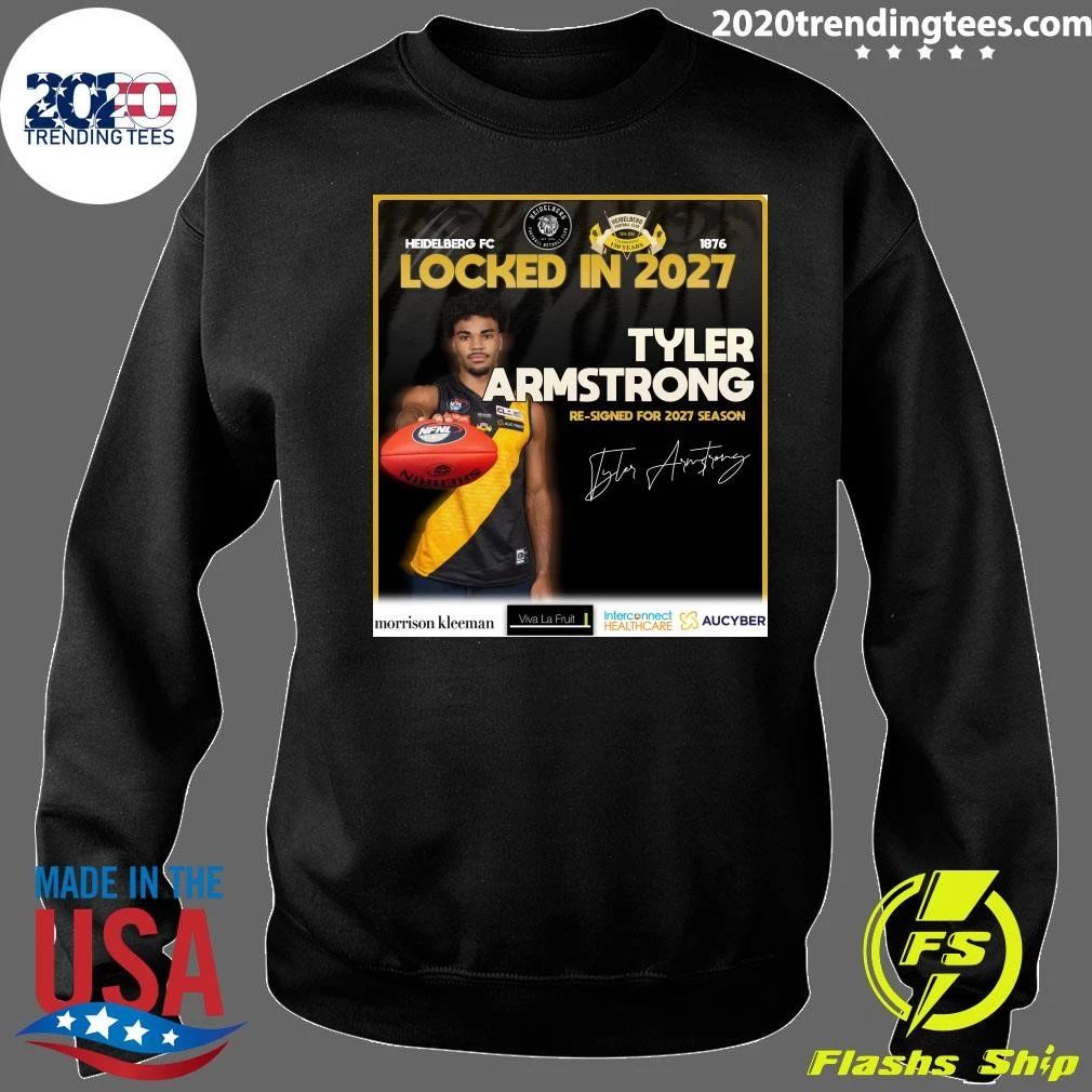 Locked In 2027 Tyler Armstrong Re-Signed For 2027 Season Signature Shirt