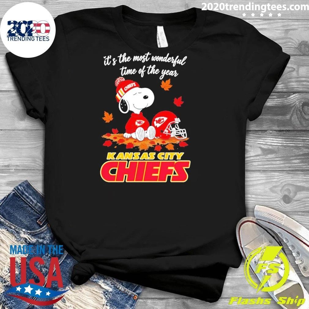 Kansas City Chiefs It’s The Most Wonderful Time Of The Year Shirt