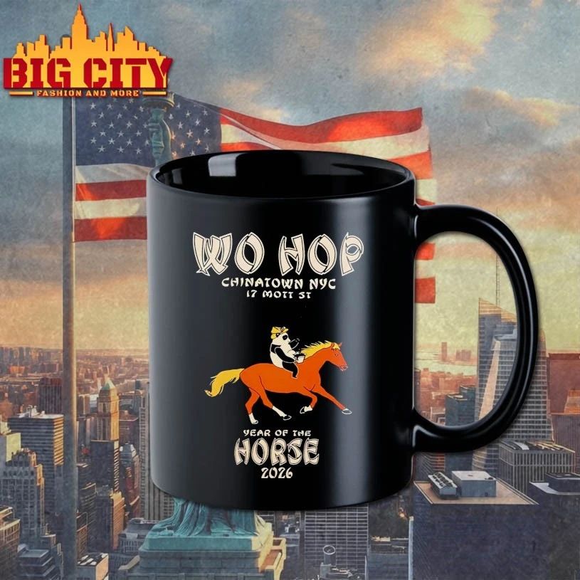 Wo Hop Chinatown NYC Year Of The Horse 2026 T-shirt