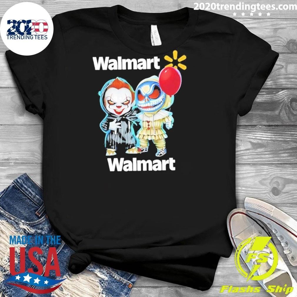 Walmart Pennywise and Jack Skellington Halloween 2026 Shirt