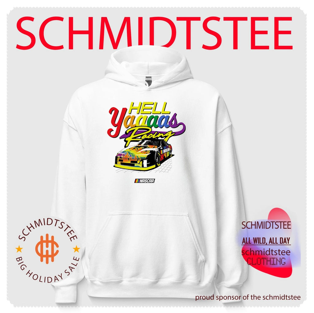 Yaaaas Racing Pride NASCAR graphic shirt