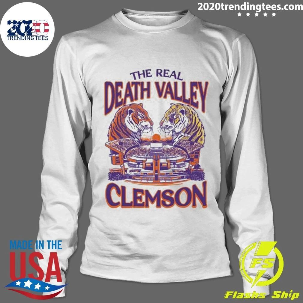 Tigers The Real Death Valley Clemson Shirt