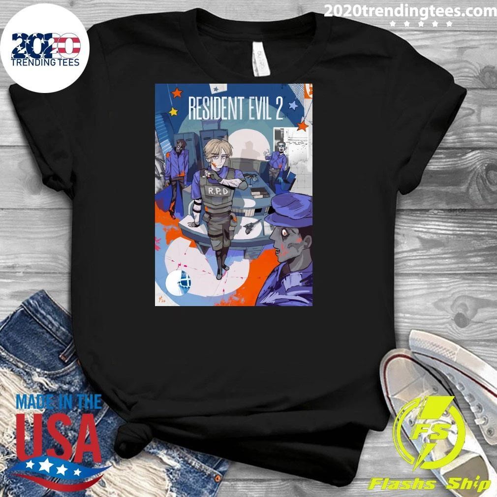 Leon Kennedy Resident Evil 2 2026 Shirt