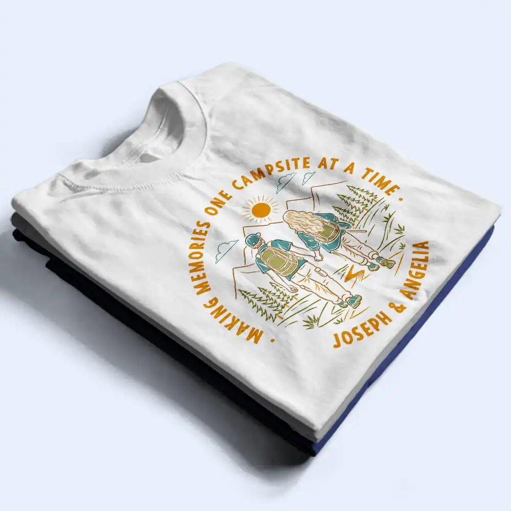 Retro Adventure Partners For Life - Personalized T Shirt