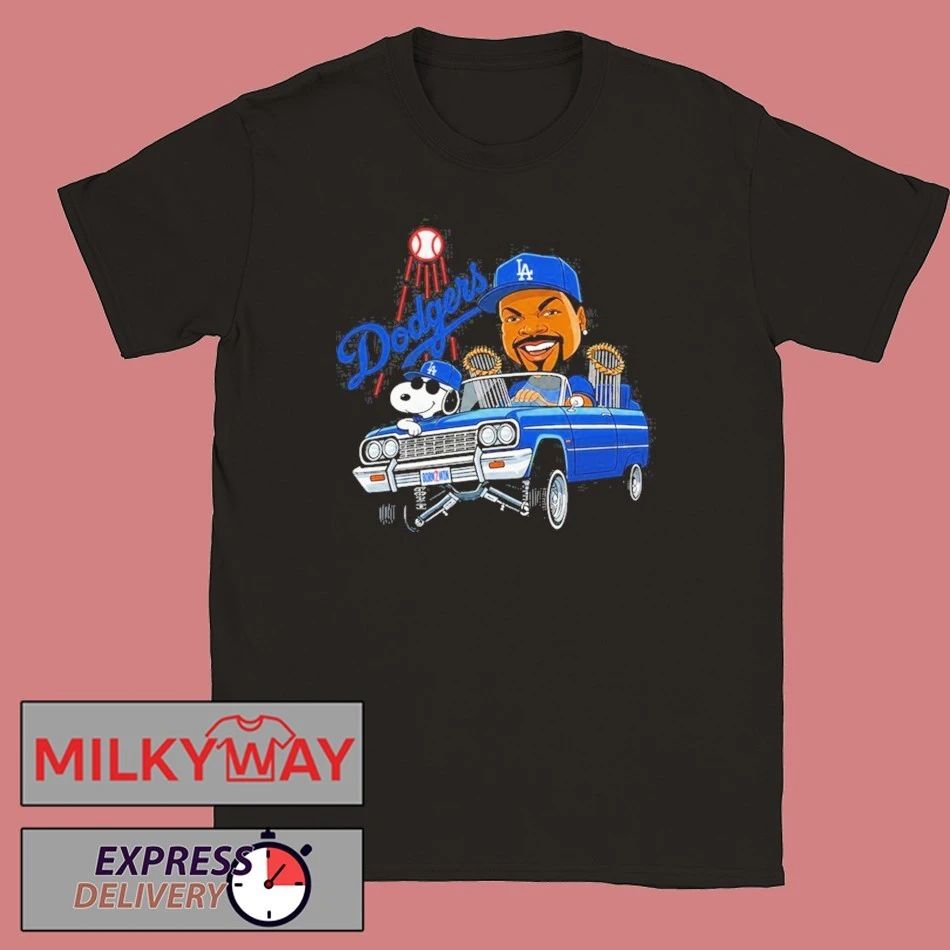 Los Angeles Dodger Snoopy Ice Cube Shirt