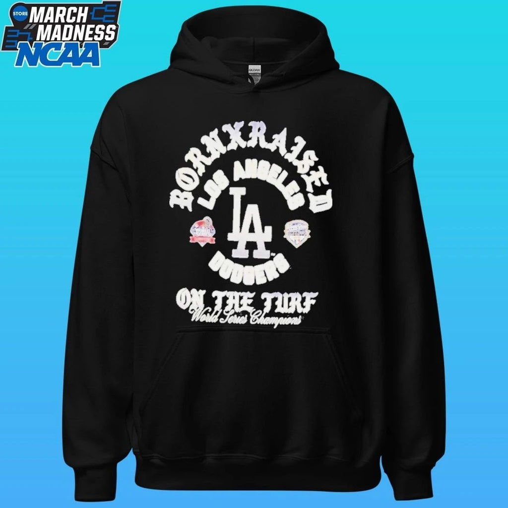 Los Angeles Dodgers Born X Raised On The Turf Shirt