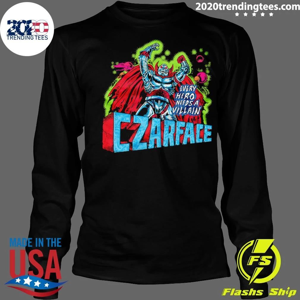 Every Hero Needs A Villain Czarface LP Tee Shirt