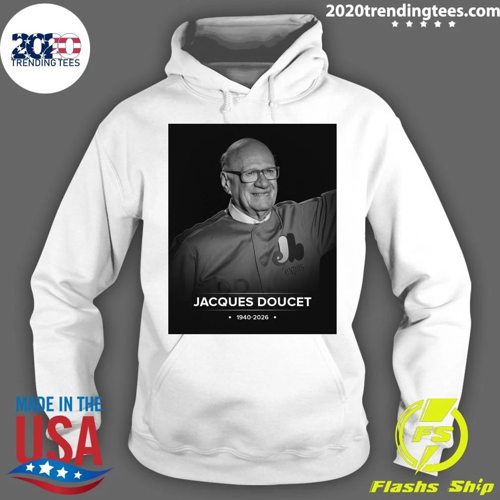 Sports Broadcaster Jacques Doucet, Who Called Games For The Montreal Expos For 33 Years, Has Died At The Age Of 86 Shirt