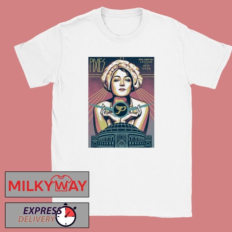 Pixies London UK 2026 Night 2 Show Poster At Royal Albert Hall On May 29 2026 T-Shirt
