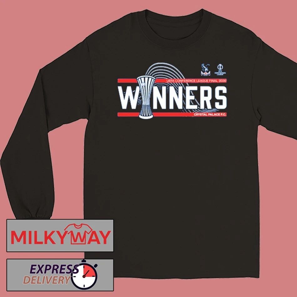 Crystal Palace 2026 UEFA Conference League Winners T-Shirt