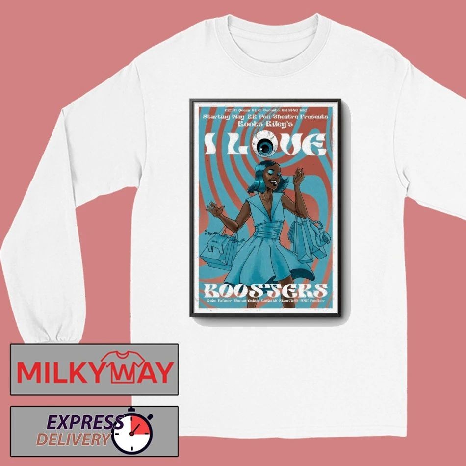 Boots Riley’s I Love Boosters Poster shirt