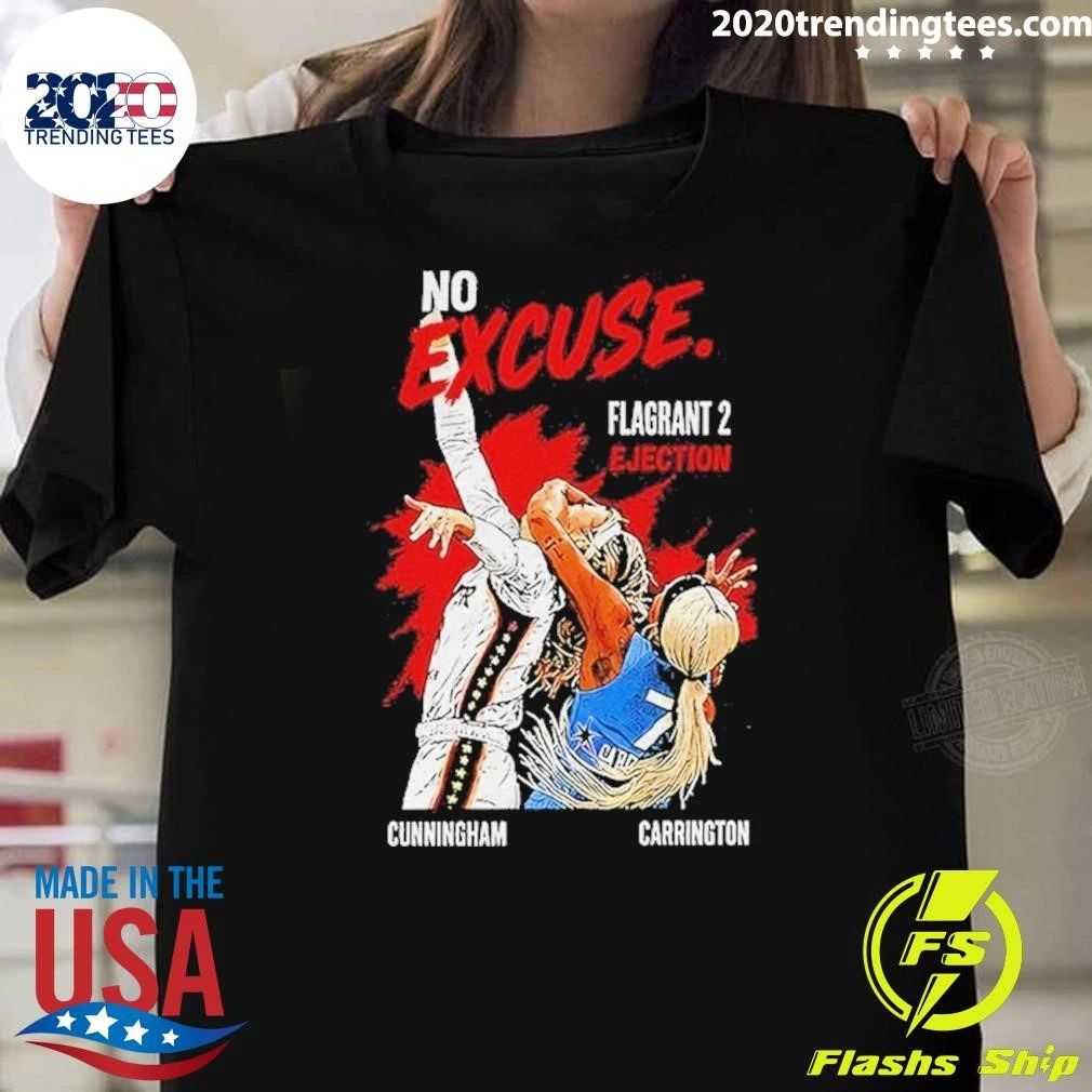 White Privilege Dijonai Carrington No Excuse Flagrant 2 Ejection Shirt