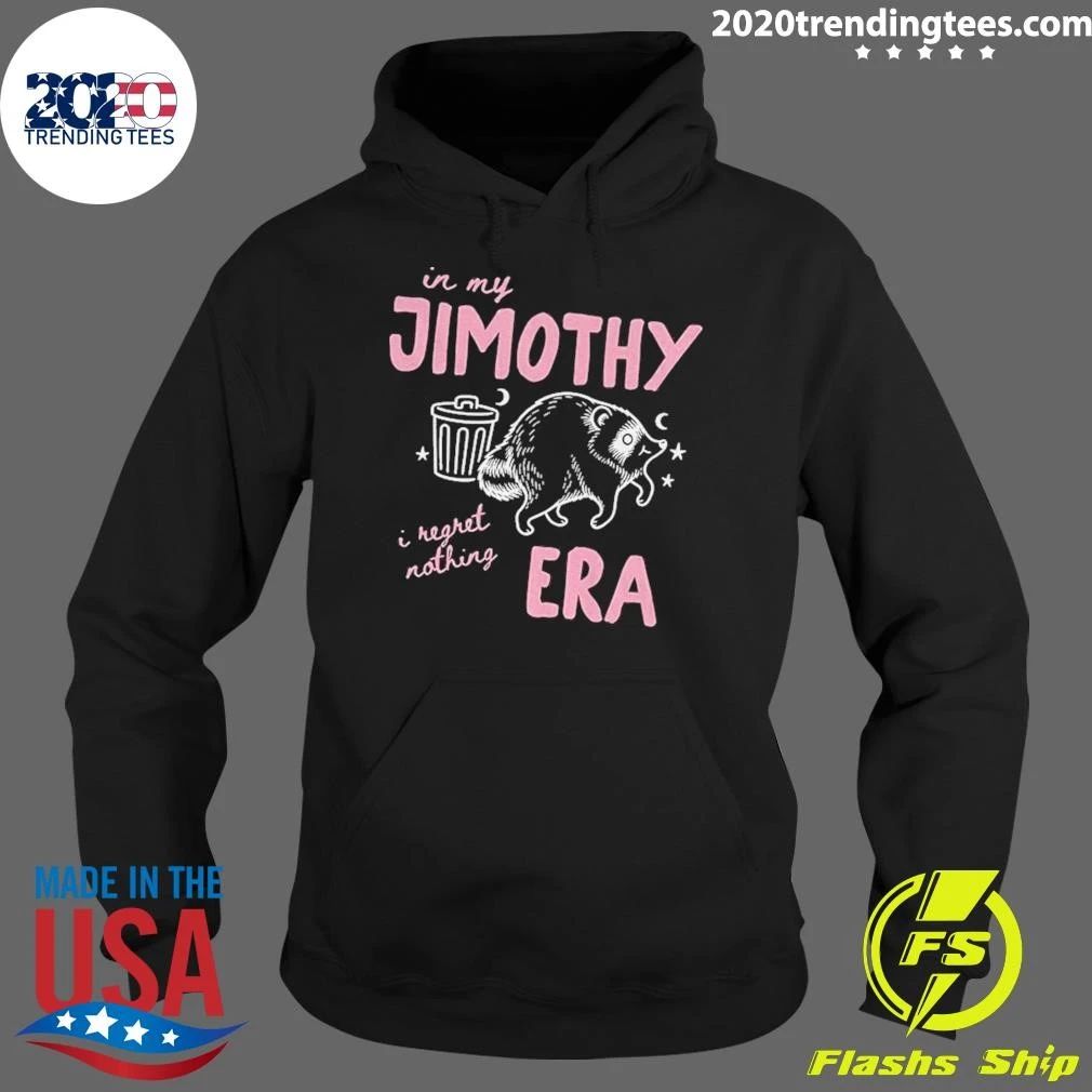 Raccoon In My Jimothy Era Seattle I Regret Nothing Shirt