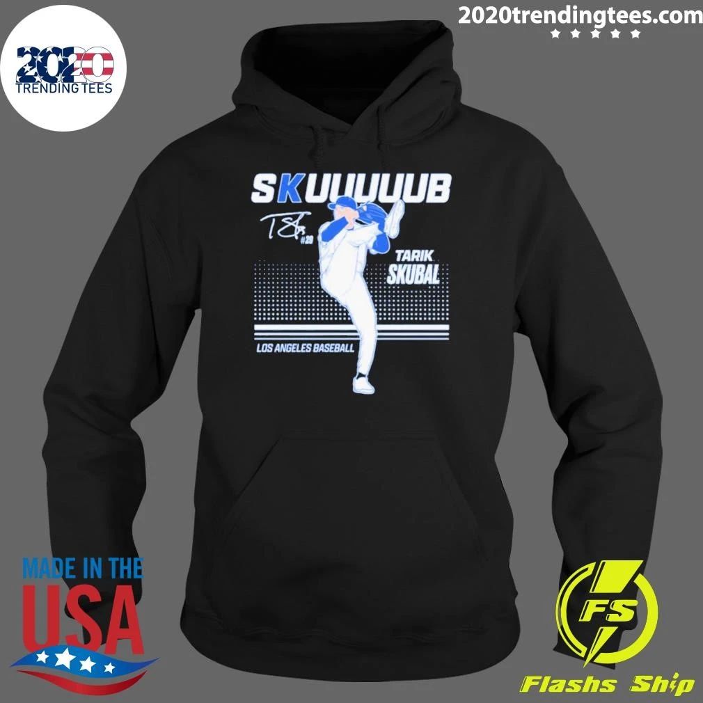 Awesome Tarik Skubal Los Angeles Dodgers Baseball No 29 Signature Shirt