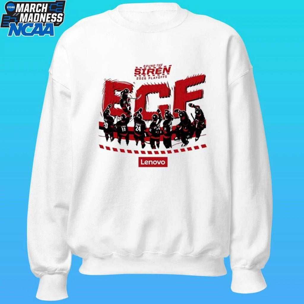 Carolina Hurricanes Sound The Siren 2026 Playoffs Ecf Lenovo Shirt