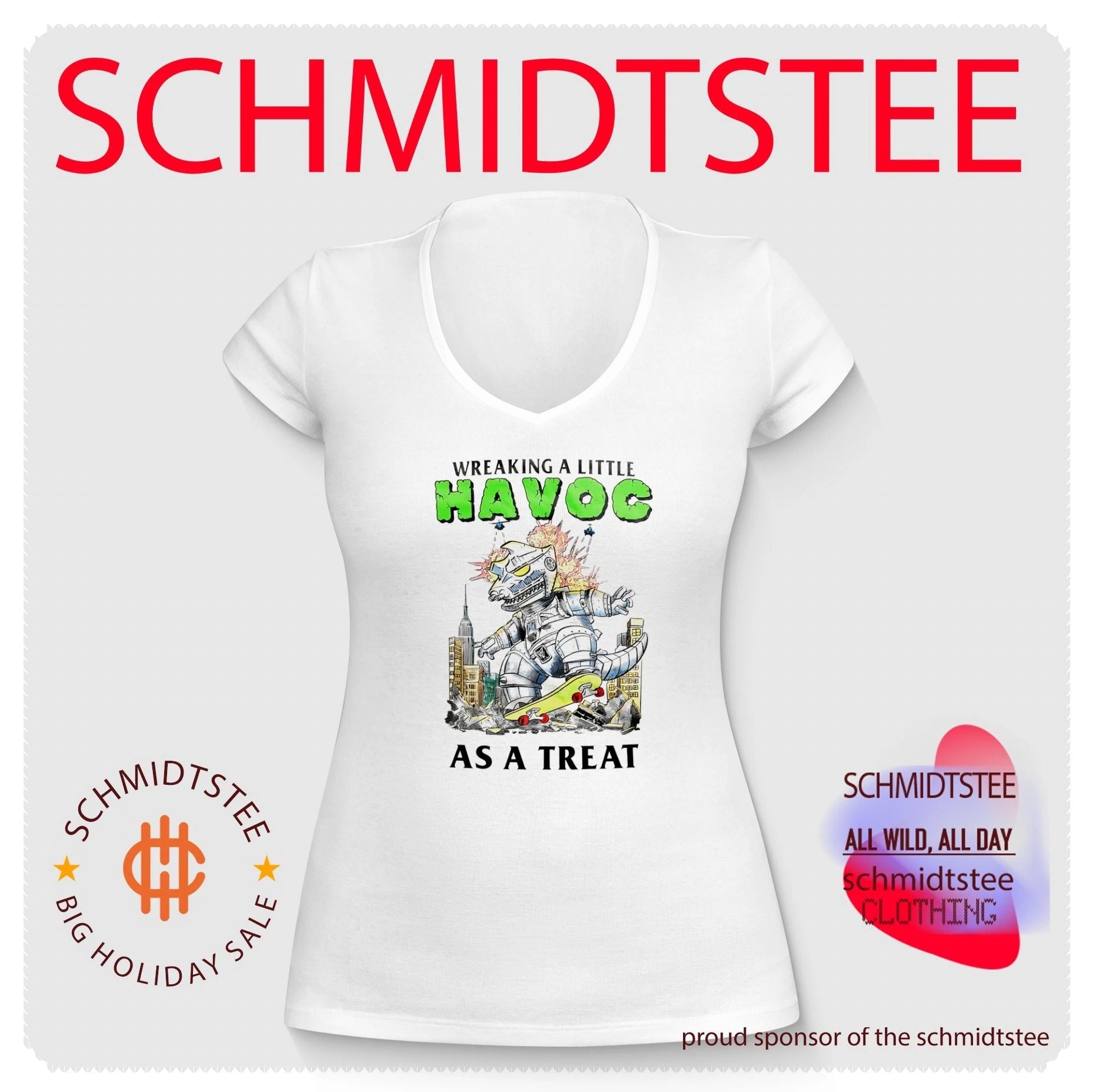 Weaking a little Havoc as a treat shirt
