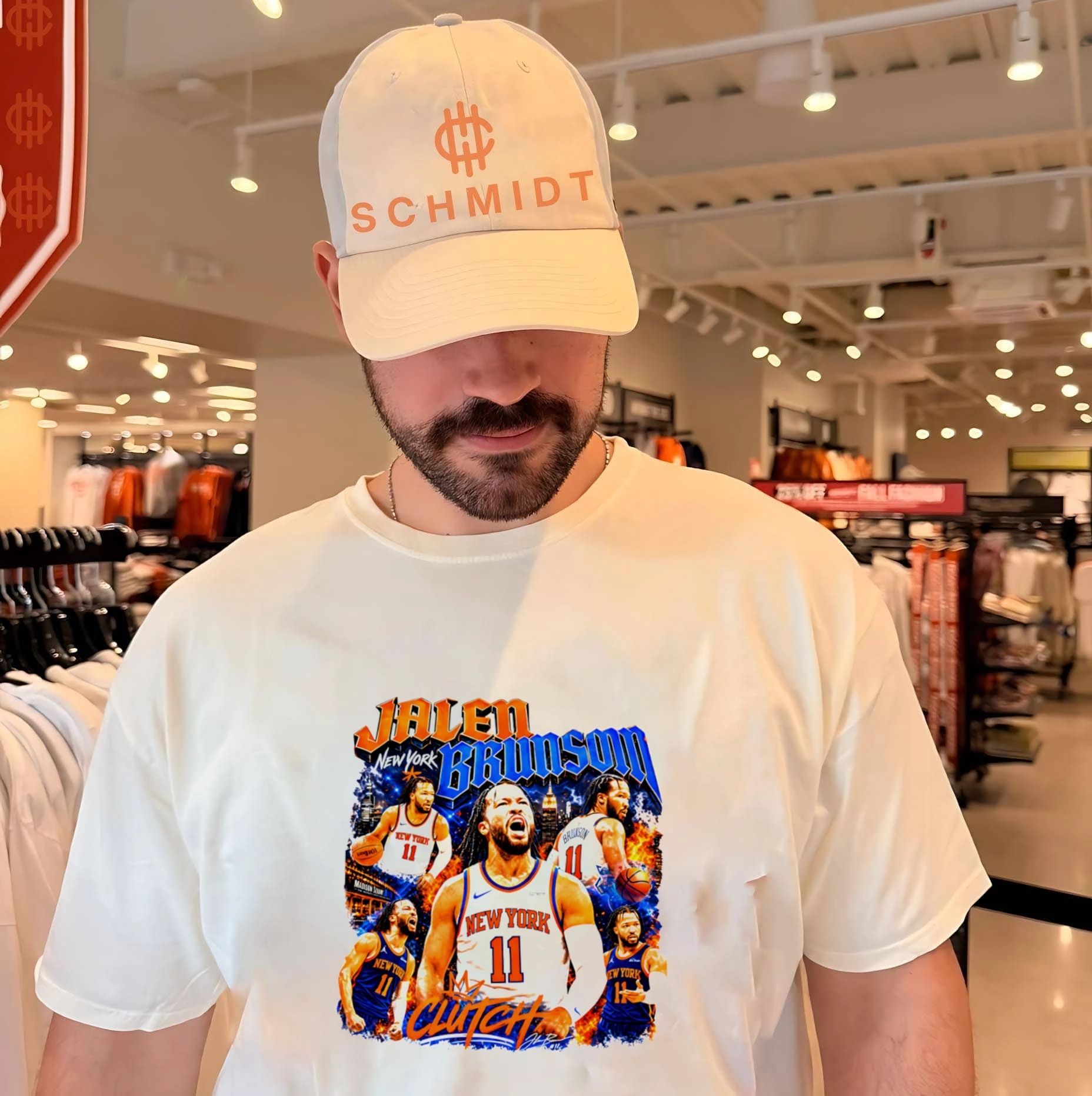 Jalen Brunson New York Knicks New York Clutch graphic shirt