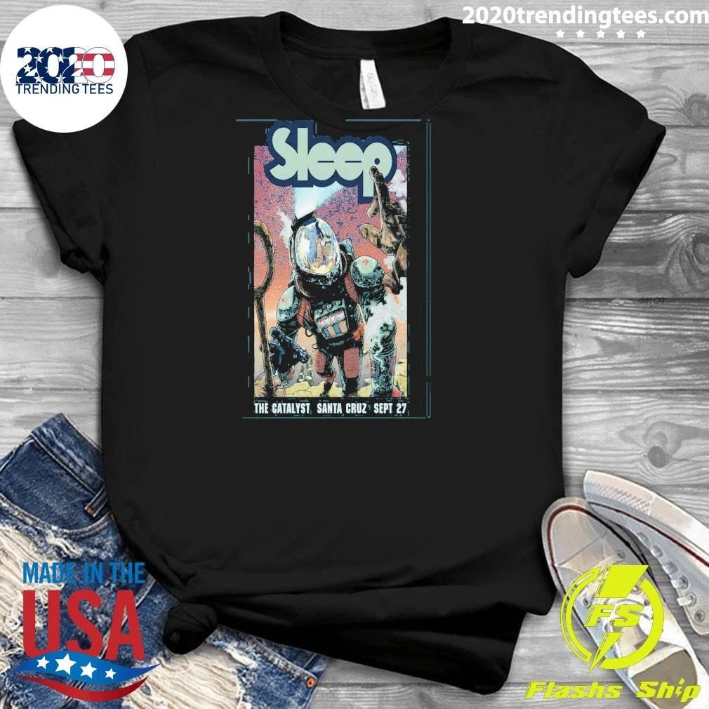 Sleep In Santa Cruz CA On September 27 2026 Tour Shirt