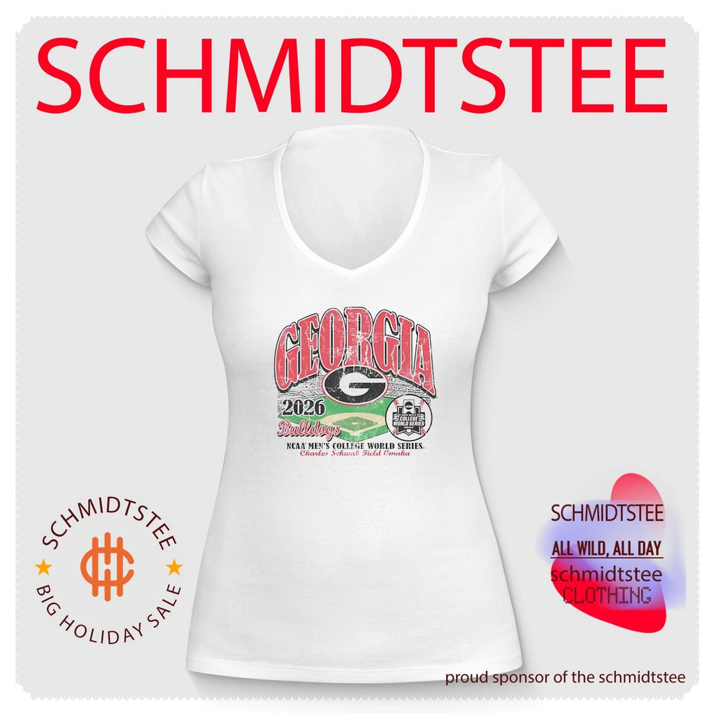 Georgia Bulldogs 2026 College World Series Bound stadium shirt