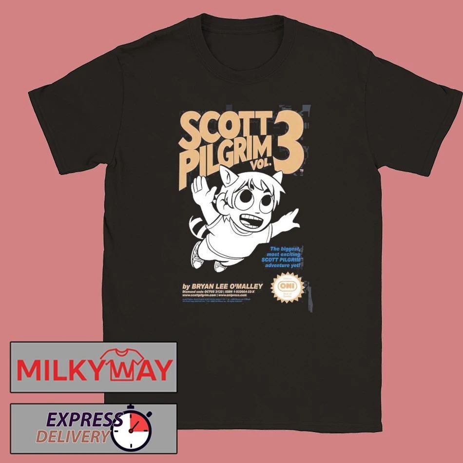 Scott Pilgrim Vol 3 Scott Pilgrim And The Infinite Sadness 20th Anniversary Merch The Biggest Most Exiting Adventure T-Shirt