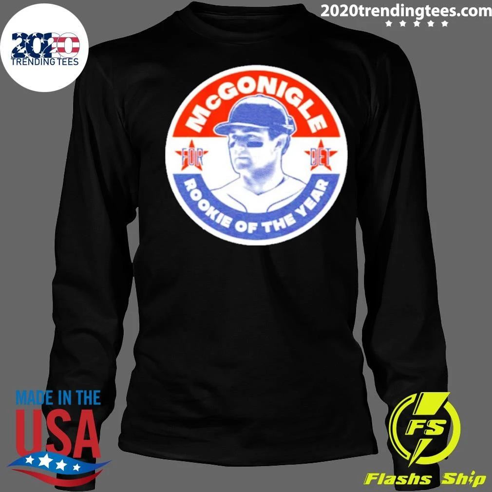 Kevin Mcgonigle For Rookie Of The Year For Detroit Shirt