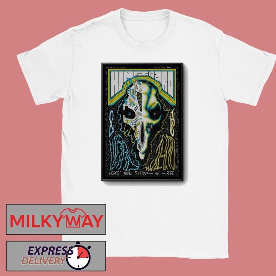 King Gizzard And The Lizard Wizard August 20 2026 Forest Hills NYC Poster shirt