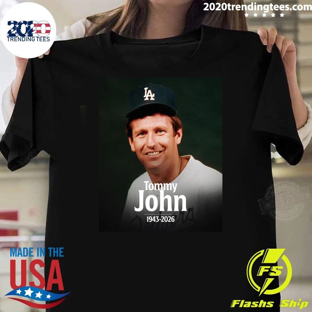Rip Tommy John 1943-2026 Shirt