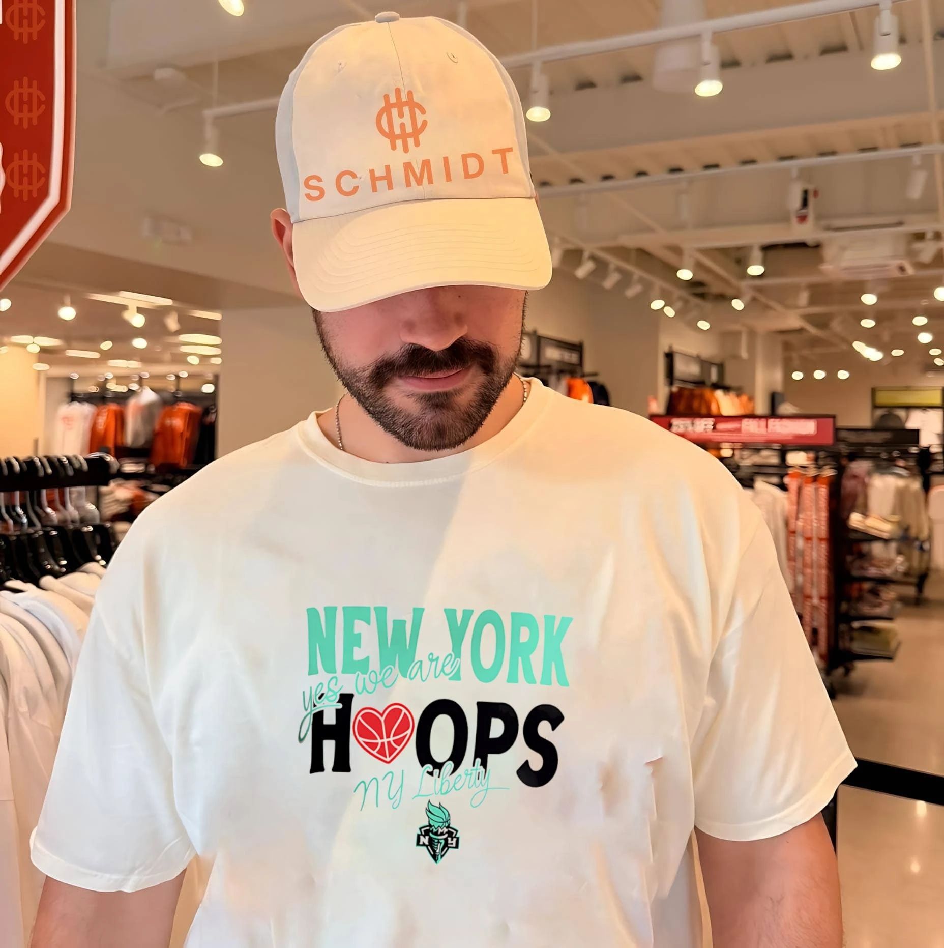 New York Liberty Hoops yes we are NY Liberty shirt