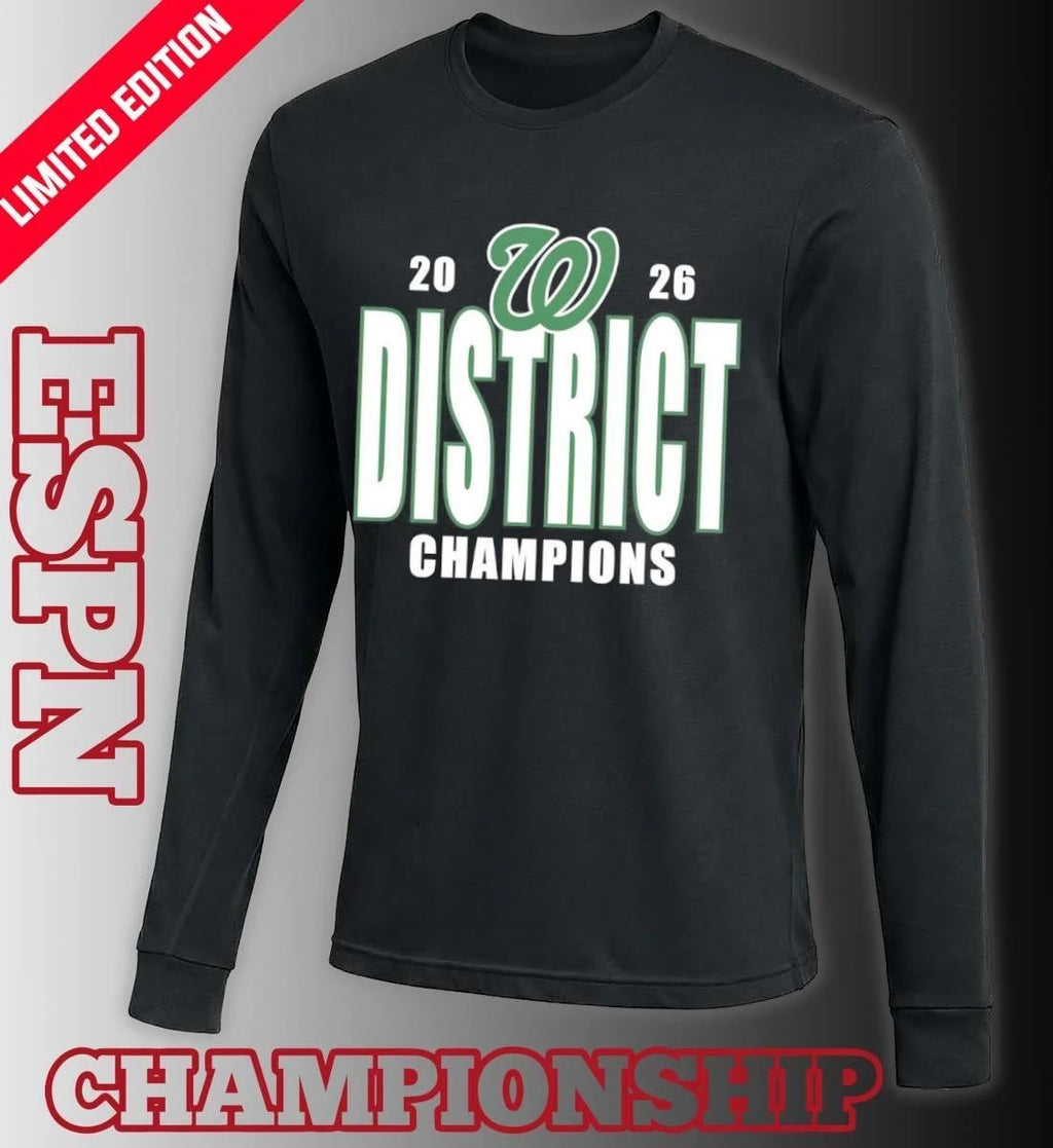 Waxahachie Indians Baseball 2026 District Champions Shirt