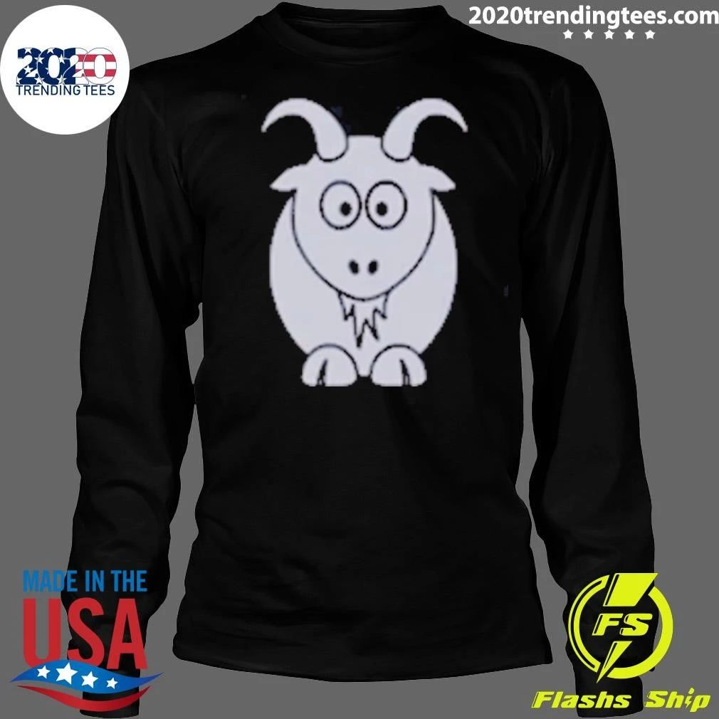Cartoon Goat Tee Shirt