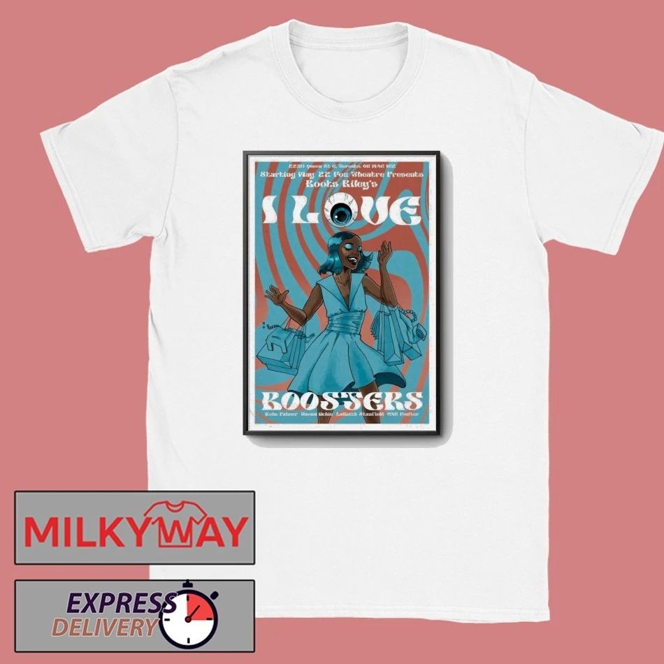Boots Riley’s I Love Boosters Poster shirt