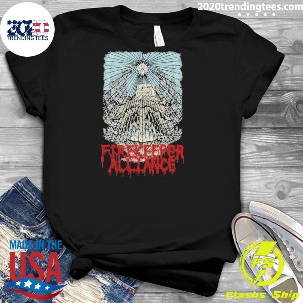 Fire Keeper Alliance Store Merch Chief Mountain Thomas Hooper Shirt