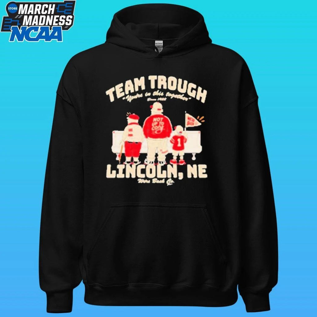 Team Trough Lincoln Ne Nebraska Cornhuskers Football We’re Back Shirt