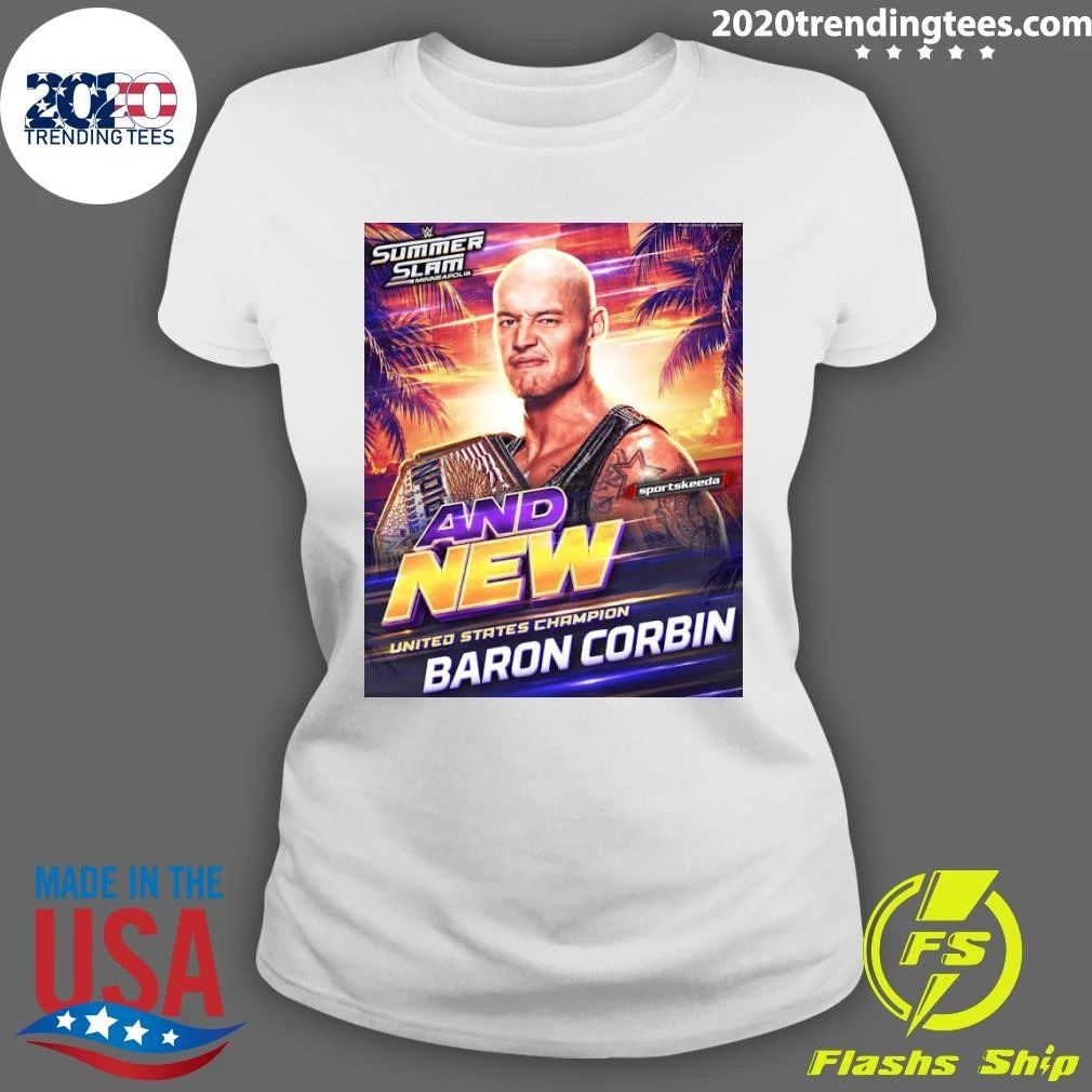 Baron Corbin Is The New United States Champion 2026 Poster Shirt