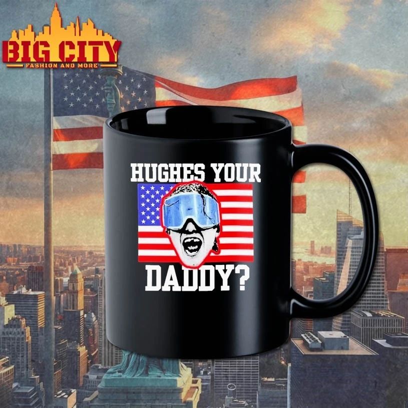 Jack Hughes USA Hockey Hughes Your Daddy T-shirt