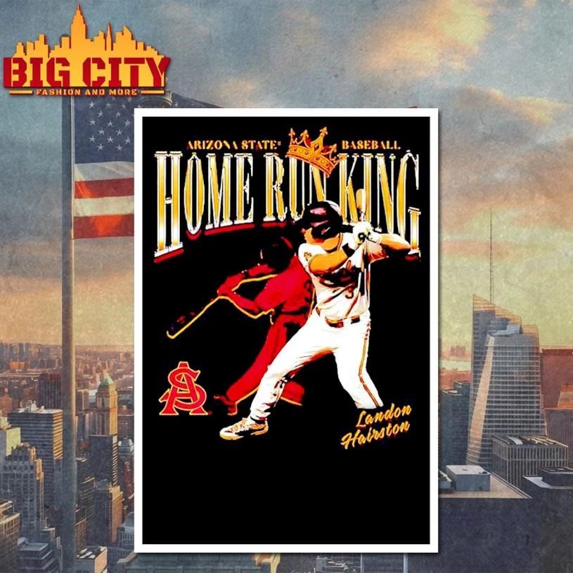 Landon Hairston home run king Arizona State Sun Devils baseball vintage T Shirt