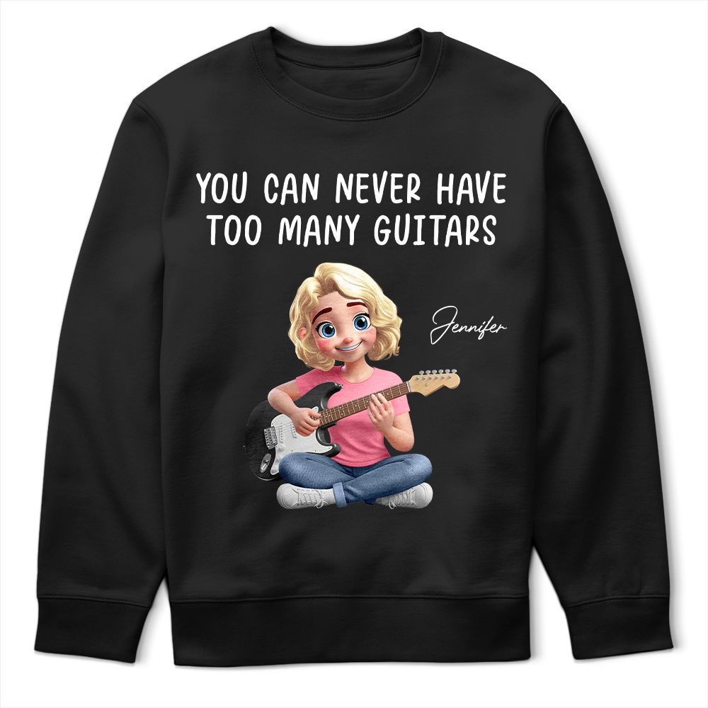 All I Need Is This Guitar 3D Effect - Personalized T Shirt